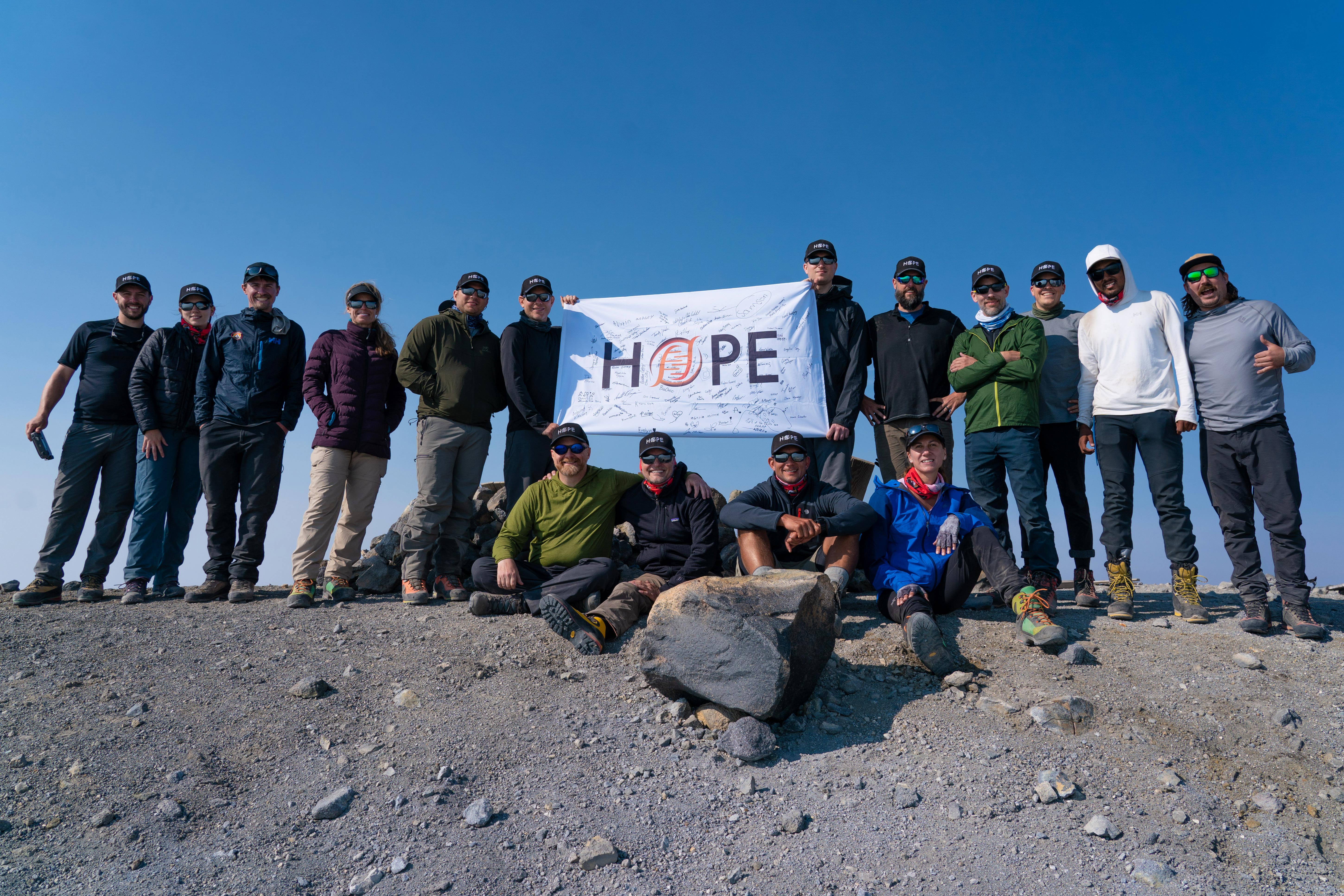 Climb HOPE flag photo-1